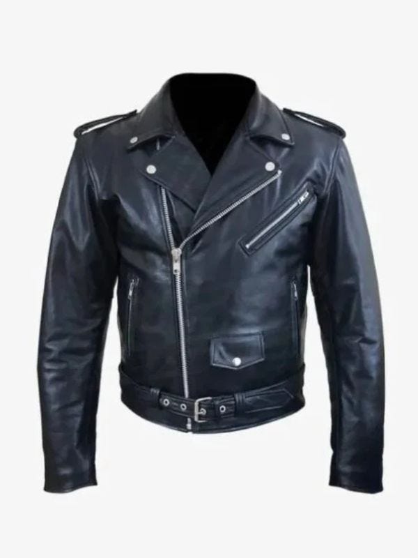 Classic leather jacket