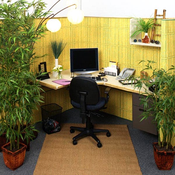 DIY Cubicle Decor  office decorations