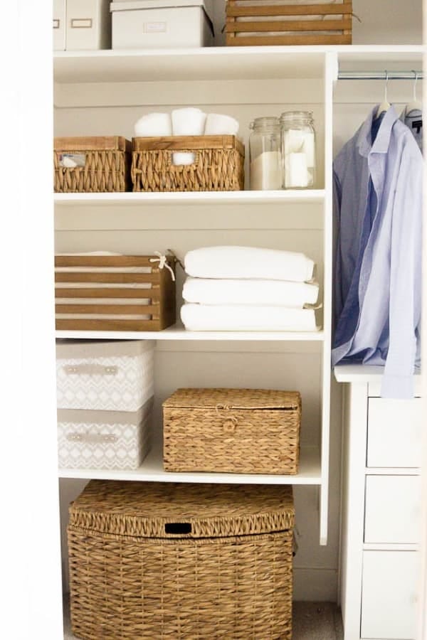 Closet Storage Baskets for Smart Clothing Organization