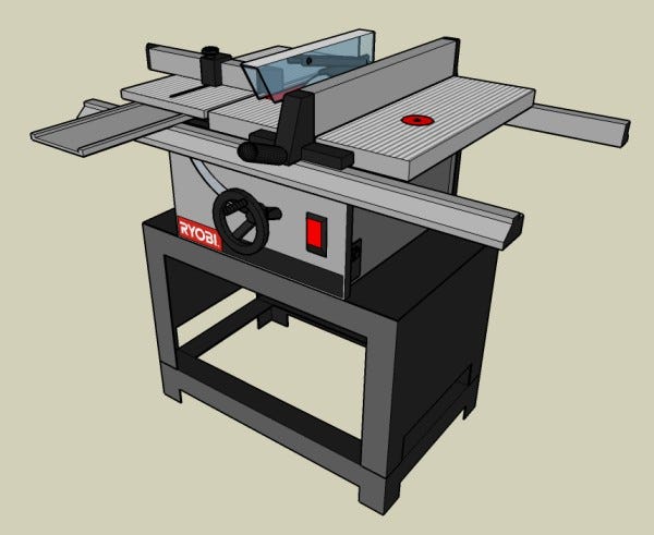 Ryobi BT3000 Table Saw. As a former BT3000 owner, I feel…, by Jeff Smith