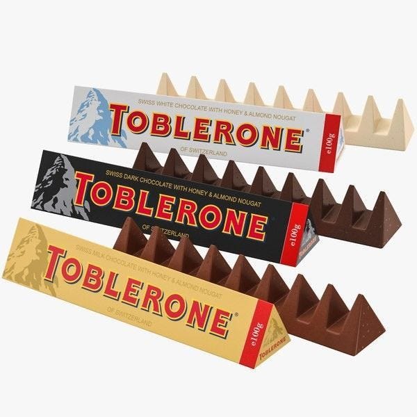 Produk Cokelat dari Merek Toblerone (Swiss)