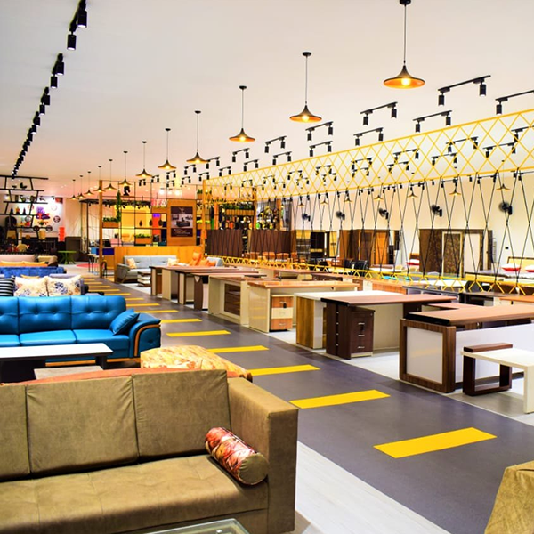Showroom Modular Furniture Manufacturer in Ahmedabad by SkyGreen