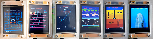 Play iconic Arcade Games like Pac-Man or Donkey Kong on ESP32 Cheap Yellow Display (“CYD”) [full…