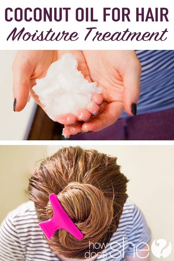 Coconut Oil for Hair Uses, Benefits, and Advice by How Does She Medium