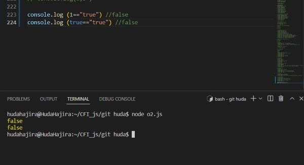 true == “true” in JavaScript is true or false? - Hudahajira - Medium