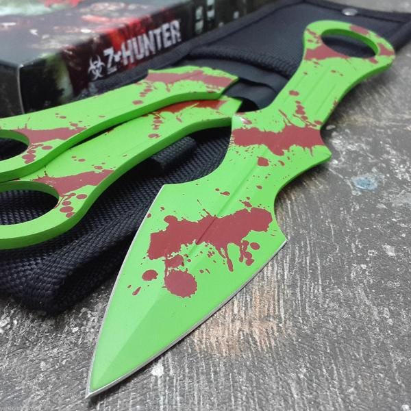 The Best Zombie Apocalypse ZHunter Knives by Frontier Blades Medium