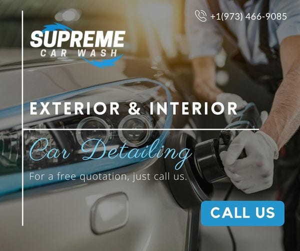 Why a car wash is so necessary. Our cars are one of our most prized