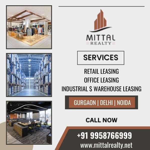 Sophisticated Spaces Discover Premium Office Rentals on Gurgaon Sohna