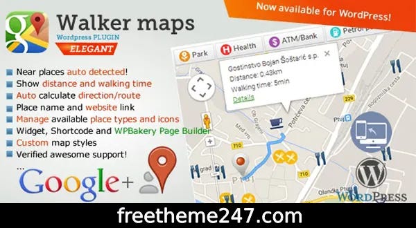 Google Maps Neighborhood Walker for WordPress v1.3 Nulled | by Free ...