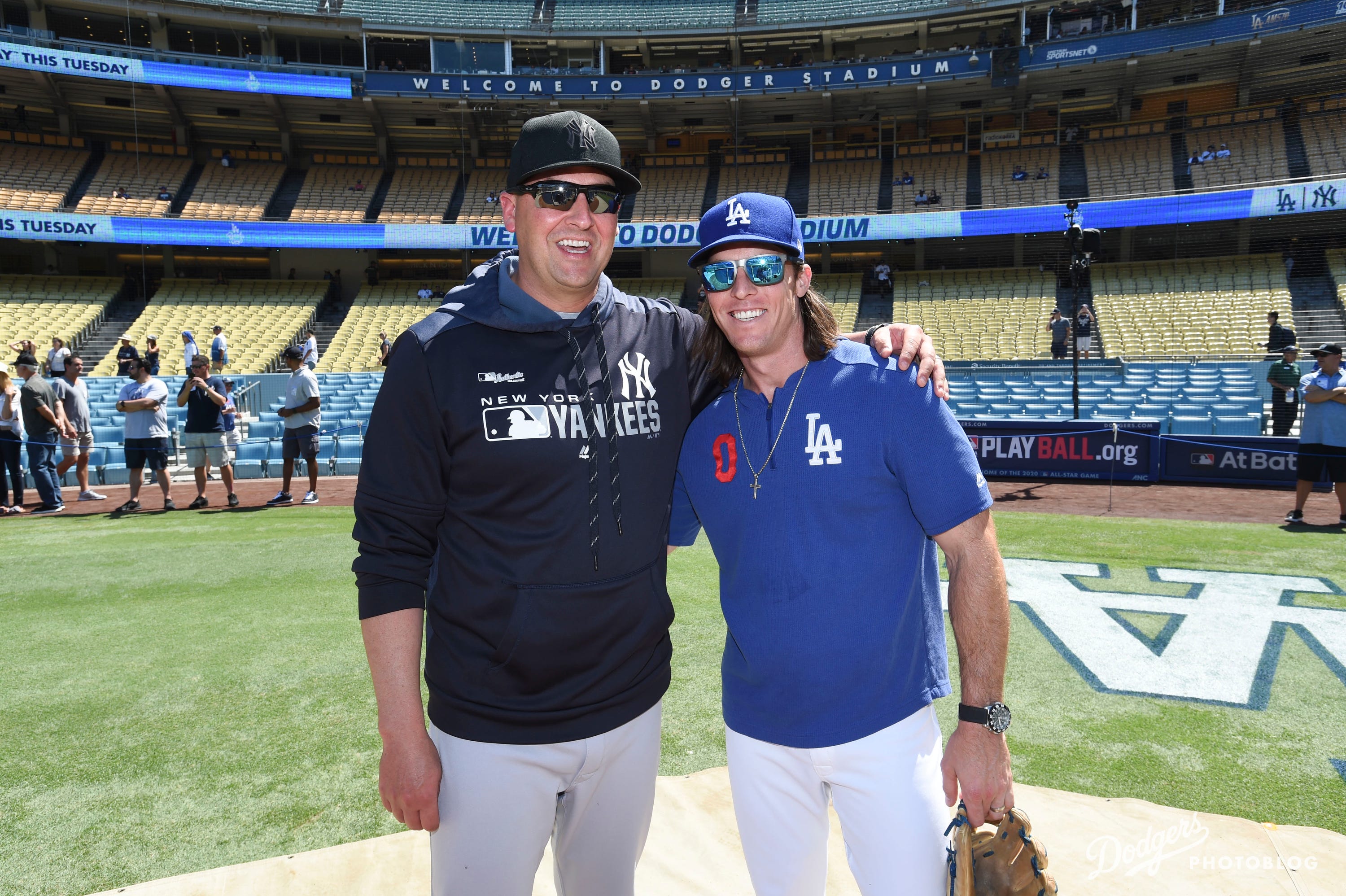 Photoblog: 8/25 vs. Yankees. 8.25 Dodgers vs. Yankees, by Katie Chin