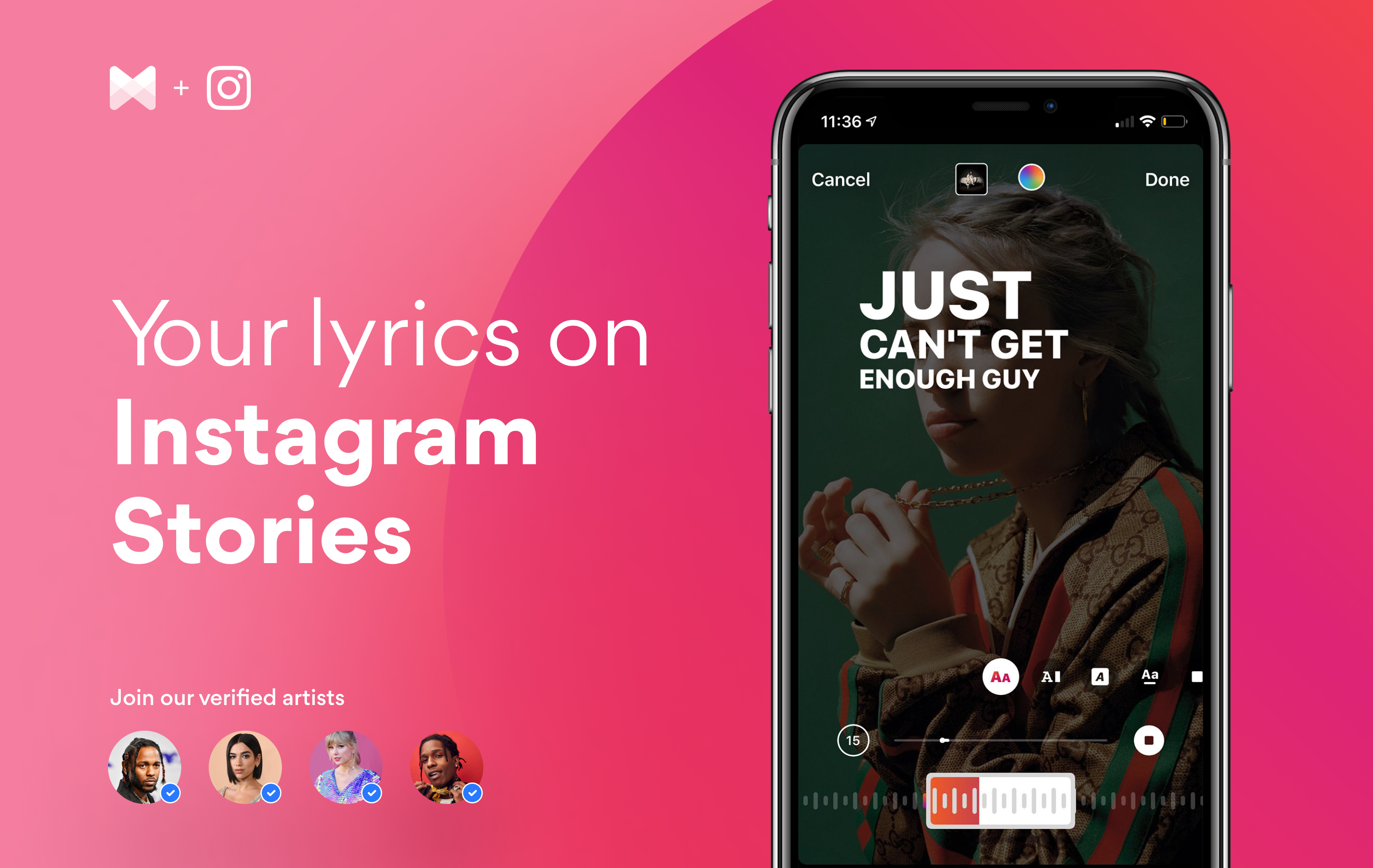 Here's How To Add Lyrics To Instagram Stories For A Total Sing-Along Moment