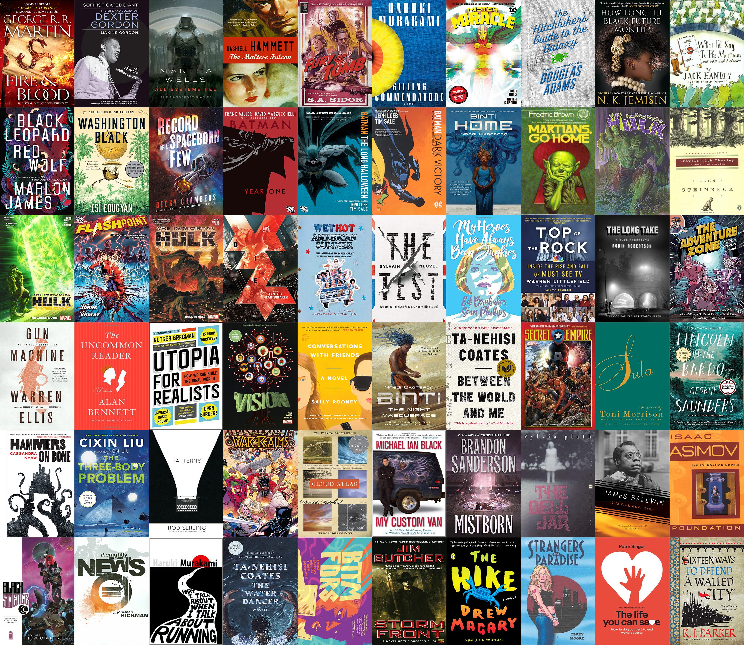 The 60 Books I Read This Year, Each Reviewed in 60 Words or Fewer by Jake Christie Medium