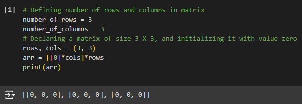 Python Matrix and Grids - Mj Migueh - Medium