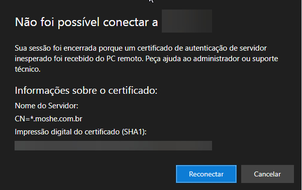 Como limpar o cache do Chrome após a troca de certificado