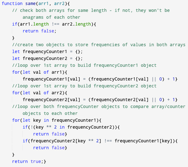 Frequency Counter Patterns in Algorithms… | by Stephen Robbins | Medium