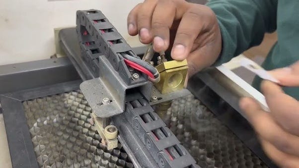 Improper setup on a CO2 laser CNC machine can present hazards and lead ...