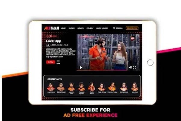 Alt Balaji Mod APK (For Android) Download( Premium Unlocked) Version