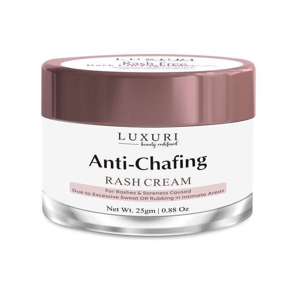 Rash Free Anti Chafing Cream, Best For Intimate Rashes — Prevent Skin