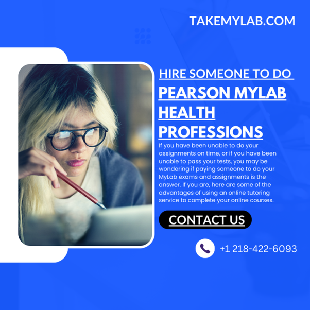 Excelling in Health Professions with the Help of Pearson MyLab Services