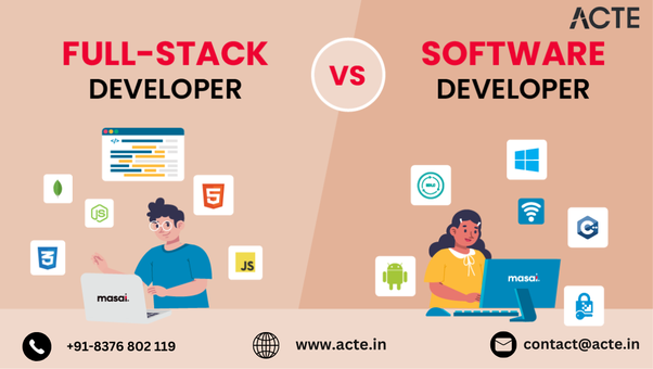 Deciphering the Full Stack Developer vs. Software Developer Distinction