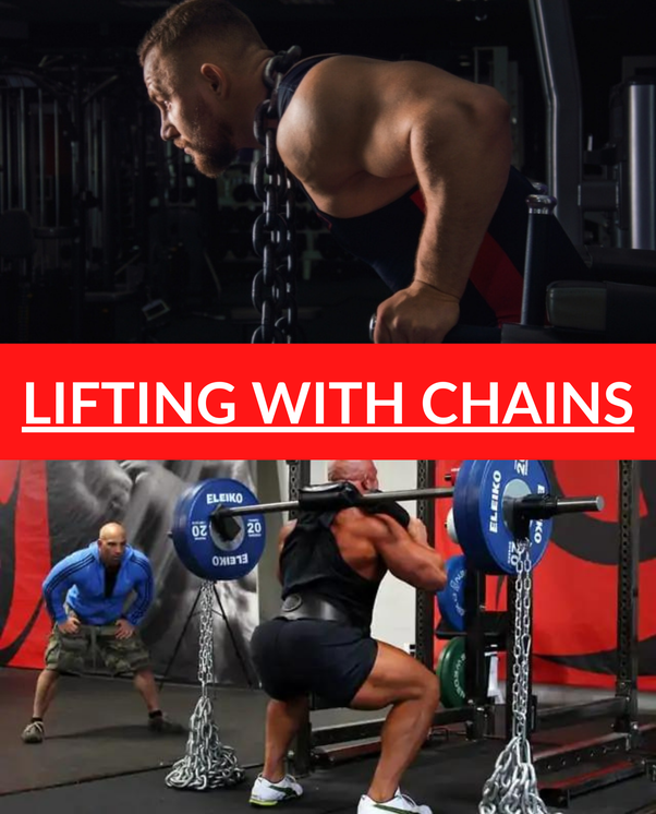 What are the benefits of using chains and bands on your lifts when
