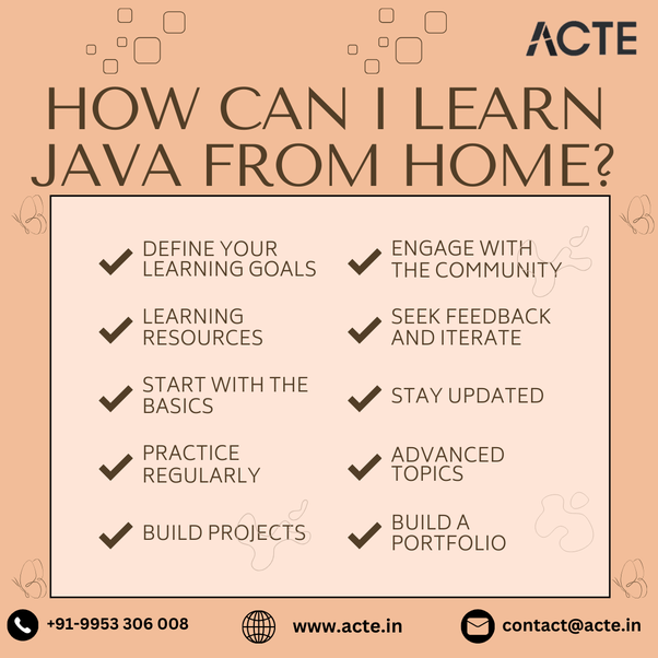 Starting Your Java Journey: Beginner's Guide to Home Learning