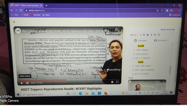 A Quick Way To Make Notes From YouTube - Kgsoumya - Medium