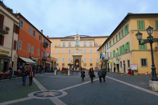 Un giorno d’autunno a Castel Gandolfo