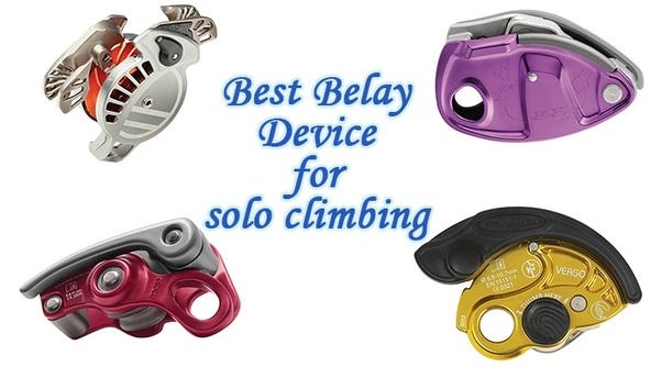 Best Belay Devices for solo climbing | by Kathy B. Thomas | Medium