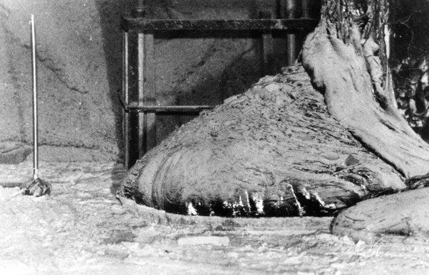 Ak-47 Analysis of composition of the Elephant’s Foot (Chernobyl) over