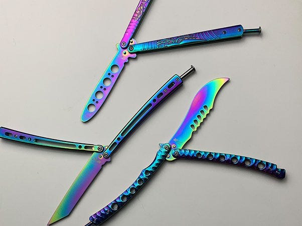 Butterfly Knife Training: Tips and Tricks! | by Princess | Medium