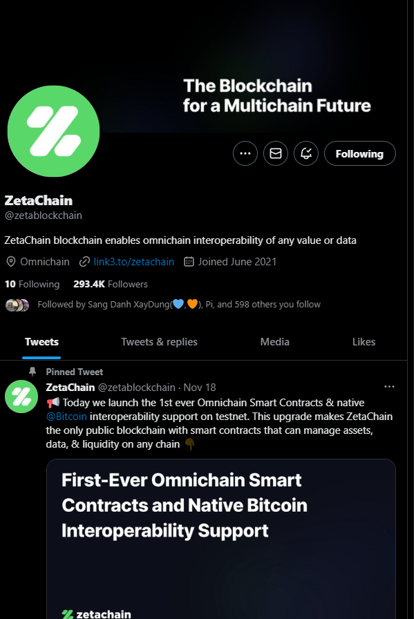 ZETA IS A PROJECT FOR INVESTMENT IN 2023 CURRENTLY RUNING by