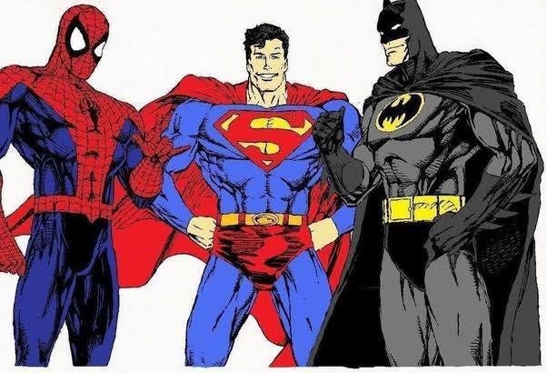 What is so different about Batman, Superman, Iron Man and Spider-Man? | by  Abhaidev | Medium