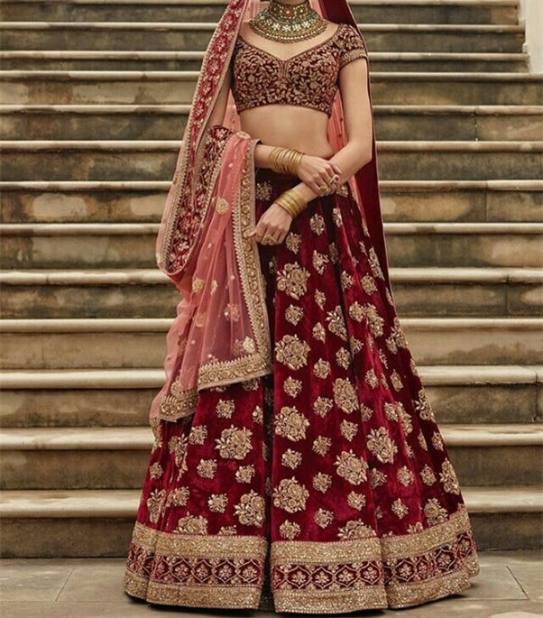 Wedding lehenga image with price cheap