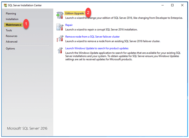 HOW TO Upgrade an Edition in SQL Server 2016 or 2019 | by SivaRam ...