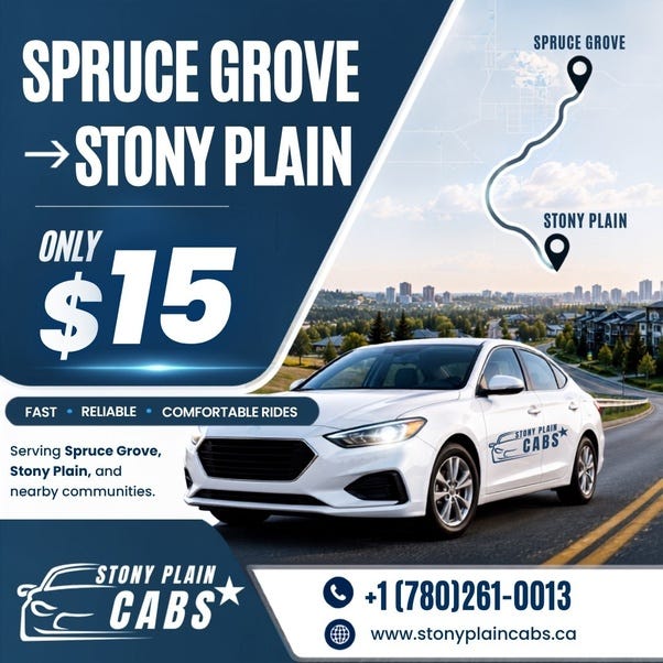 Cabs Stony Plain — Making Daily Travel Easier