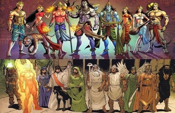 Persian Mythology Porn - Greek and Hindu Mythologies: Are these two sides of the same coin? | by  Keerthana K | Medium