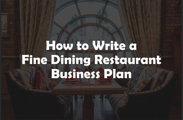 fine dining restaurant business plan pdf