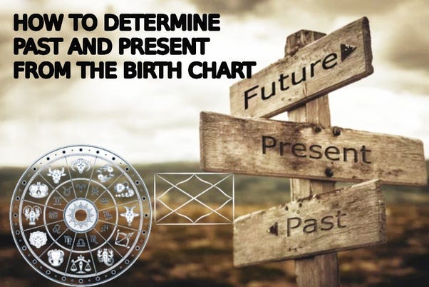 HOW TO DETERMINE PAST AND PRESENT FROM THE BIRTH CHART