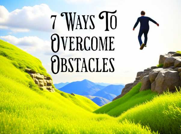 7 Ways To Overcome Obstacles. “The Obstacle Is The Way: The Timeless ...