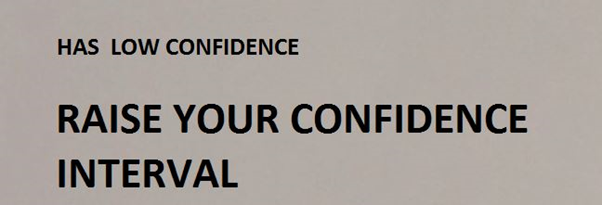 What is confidence?