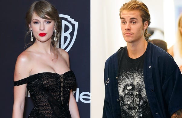 Taylor Swift With Justin Bieber(03)