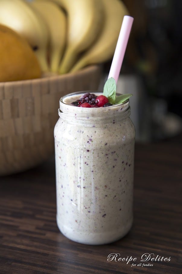 Banana Shake Recipe Maroof Ali Medium