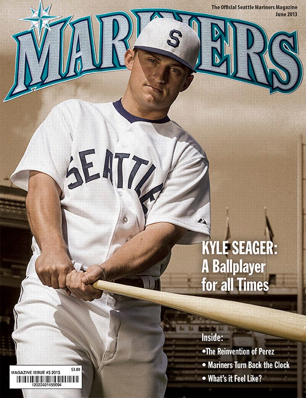 Mariners Magazine — Kyle Seager, by Mariners PR