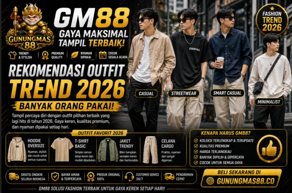 Outfit Trend 2026 Ala GM88 That Everyone Is Starting to Wear