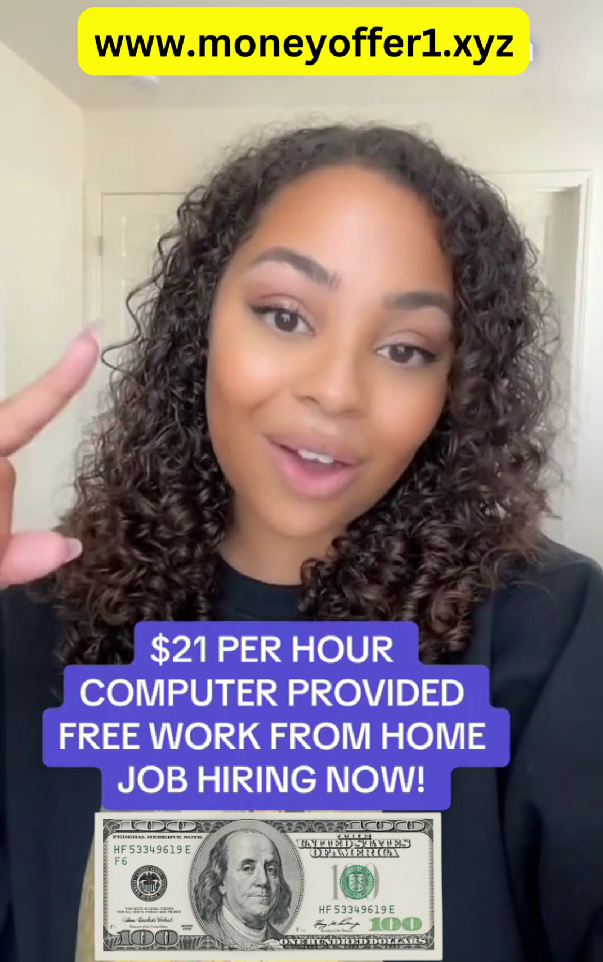 21 PER HOUR COMPUTER PROVIDED FREE WORK FROM HOME JOB HIRING NOW