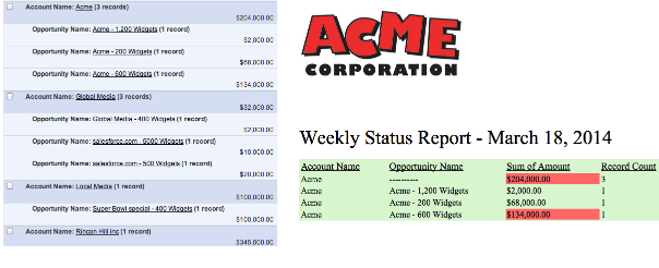 Publishing Salesforce Reports with PDF templates | by Arun V ...