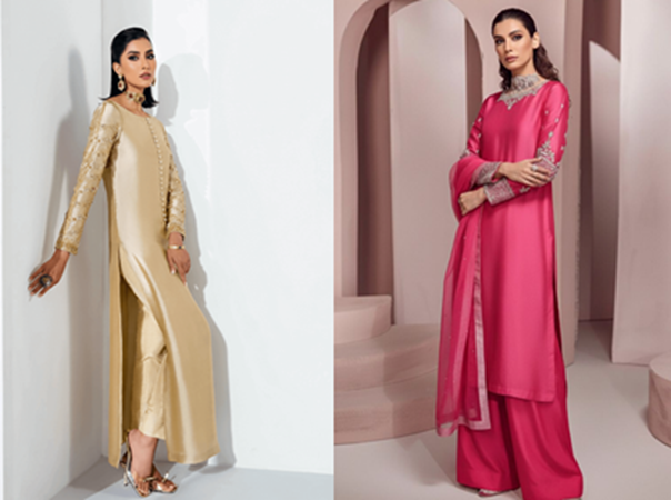 Solace vs Orchid — Luxury Pakistani Dresses for Elegant Occasions