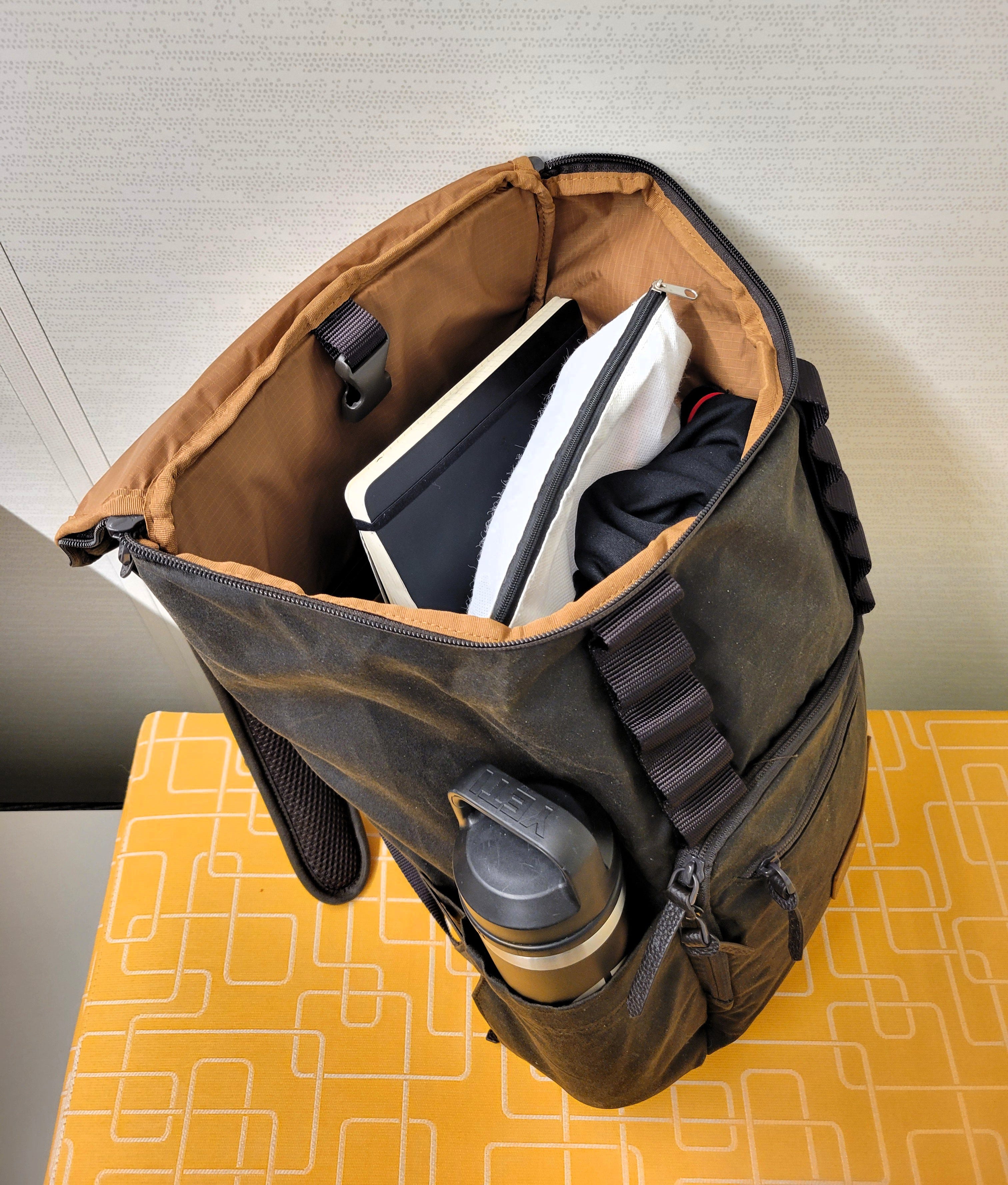 KNKG Core Backpack, Waxed Canvas 25L Review | by Geoff | Pangolins
