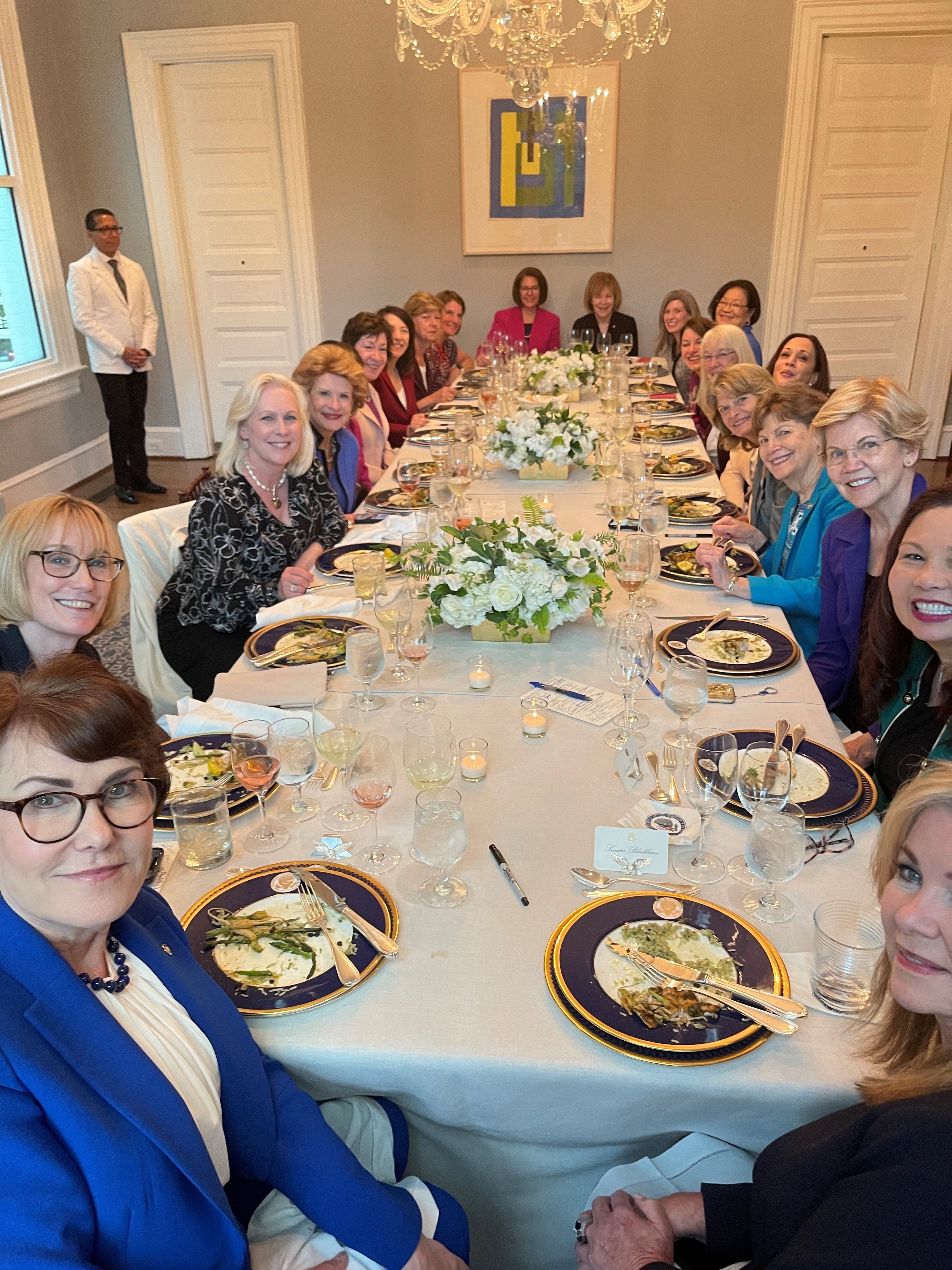 An Evening of Bipartisanship: Vice President Harris' Women Of The Senate  Dinner | by Senator Maggie Hassan | Medium